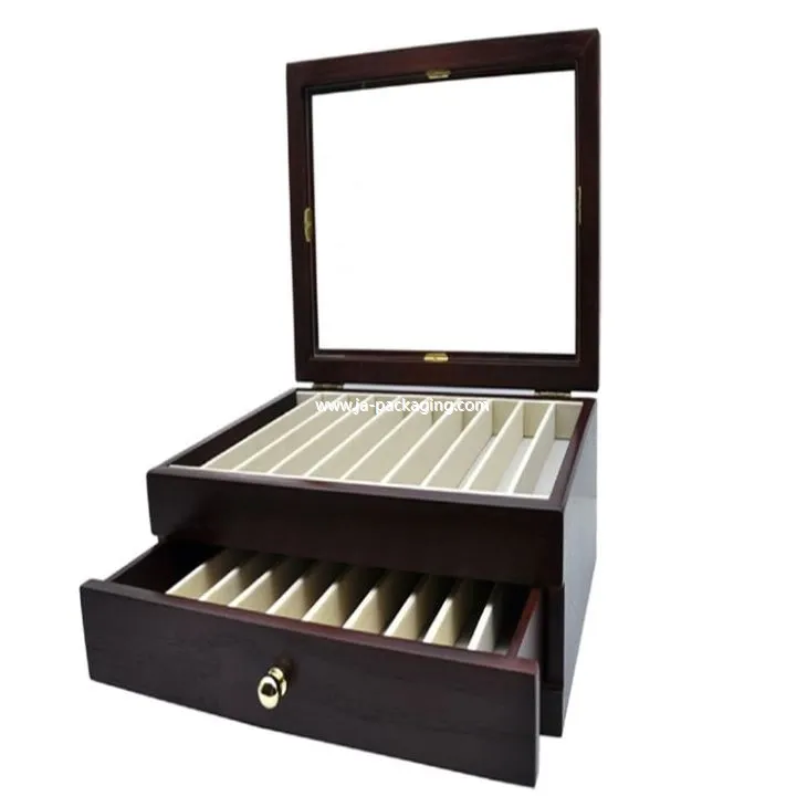 ریڈ براؤن قلم مجموعہ باکس